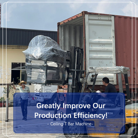 Case: Ceiling T Grid Roll Forming Machine