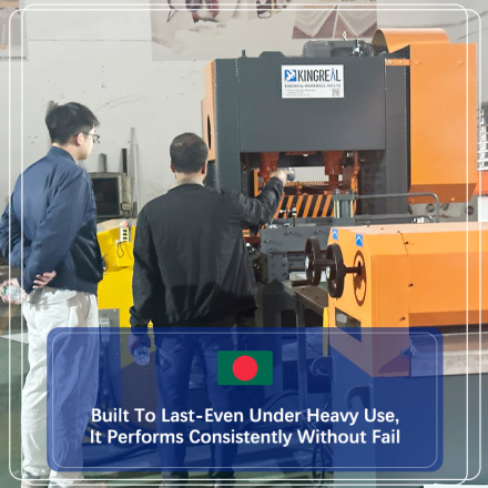 Metal Perforated Cutting Machine To Bangladesh