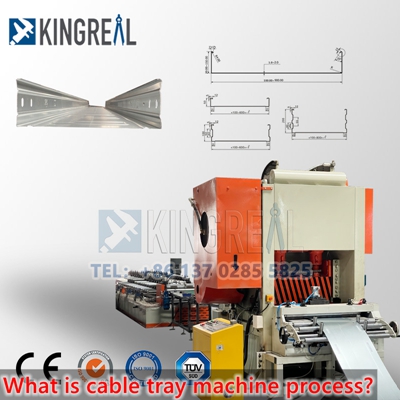 What is cable tray machine process?