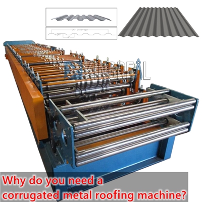 Why do you need a corrugated metal roofing machine?