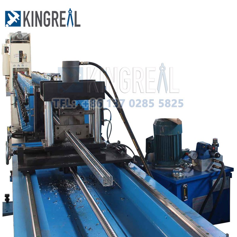 PV support bracket machine