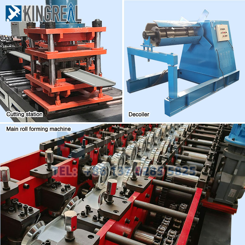 cable tray cover machine