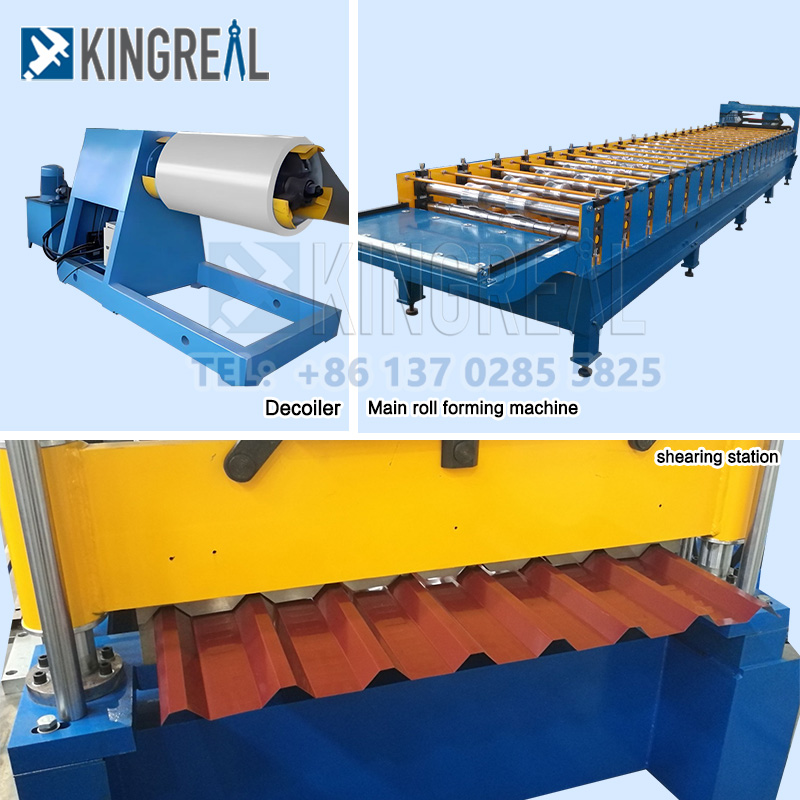 Roof And Wall Panel Roll Forming Machine