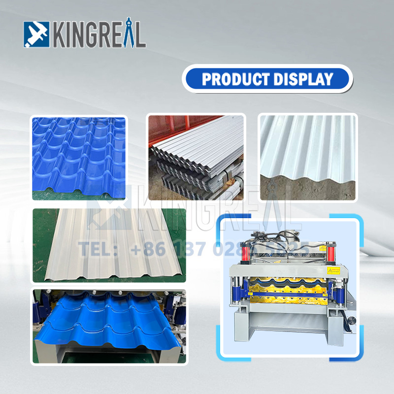 double layer roofing sheet machine