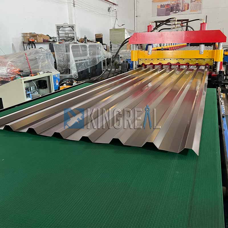 metal roof panel roll forming machine