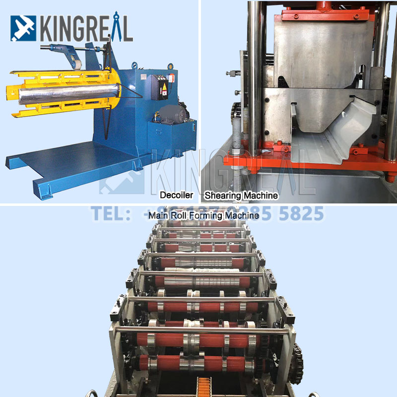 gutter roll forming machine gutter roll forming machine