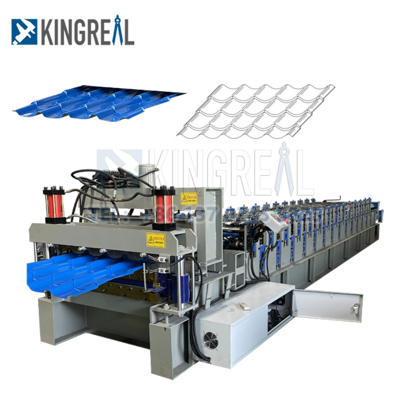 glazed tile roll forming machine
