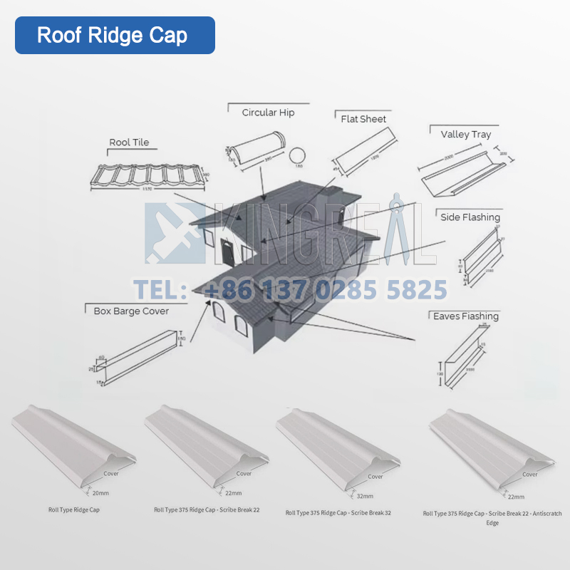 metal roof ridge cap machine