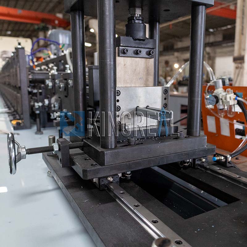 slotted channel framing making machine