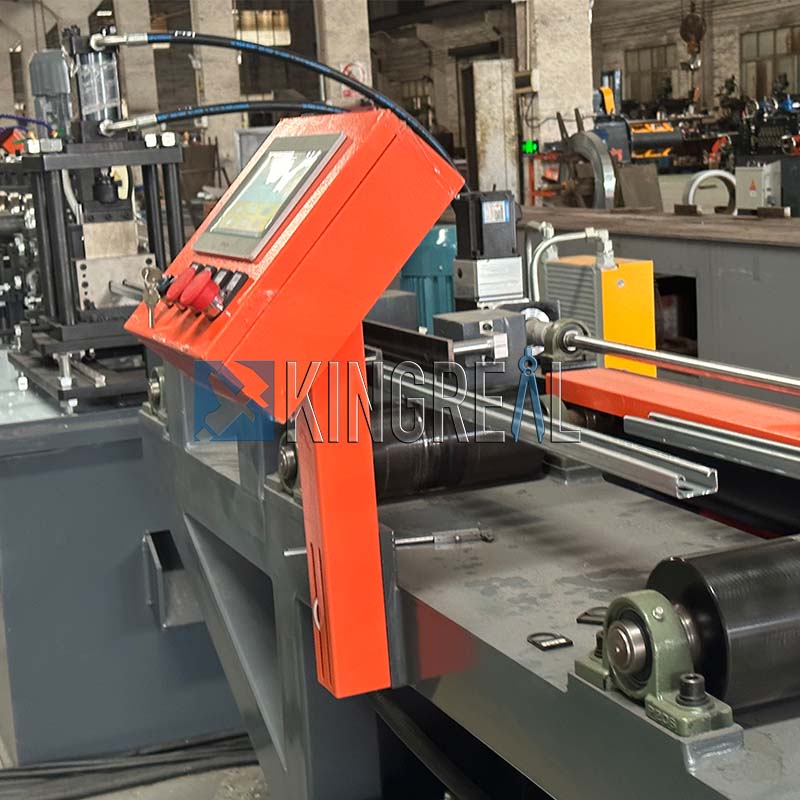 slotted channel framing making machine