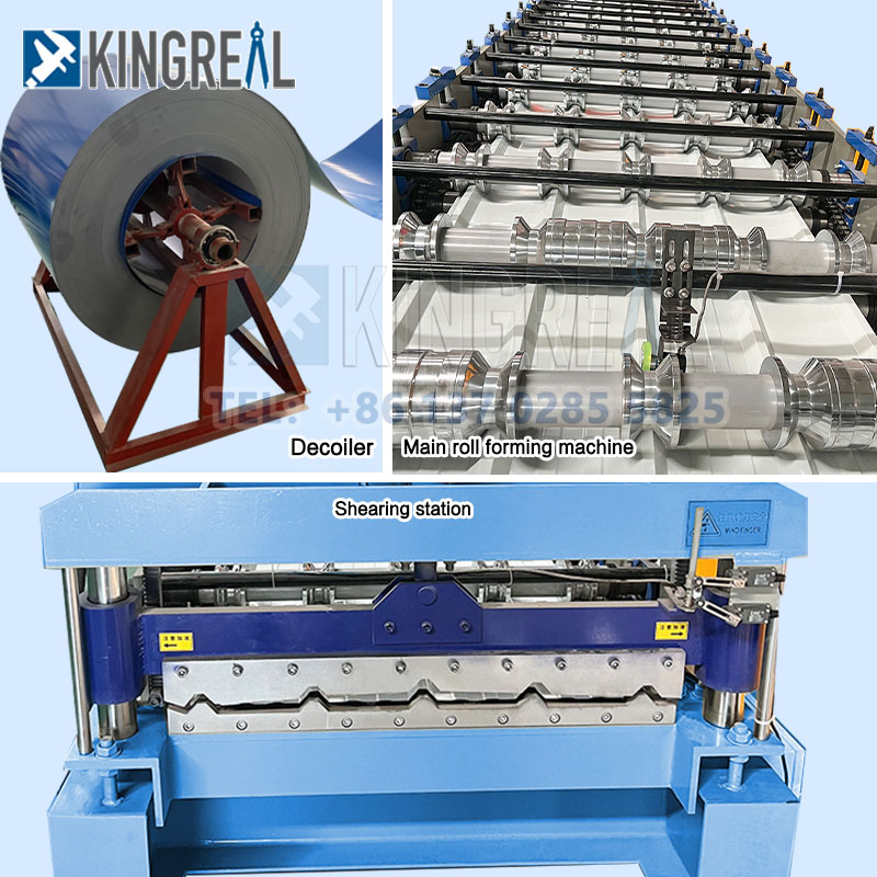 ibr metal roof sheet making machine