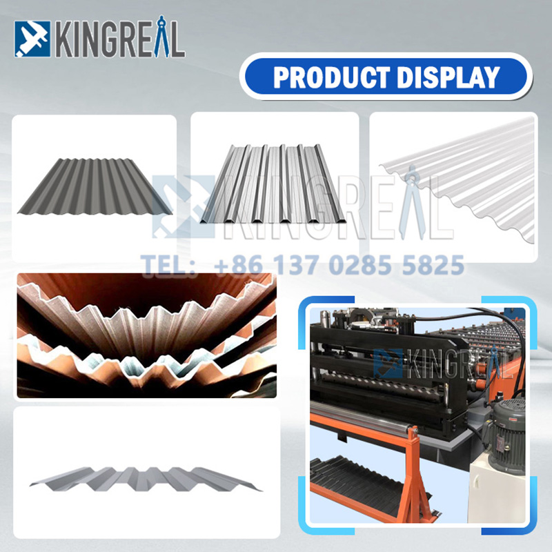 corrugated roof sheet making machine