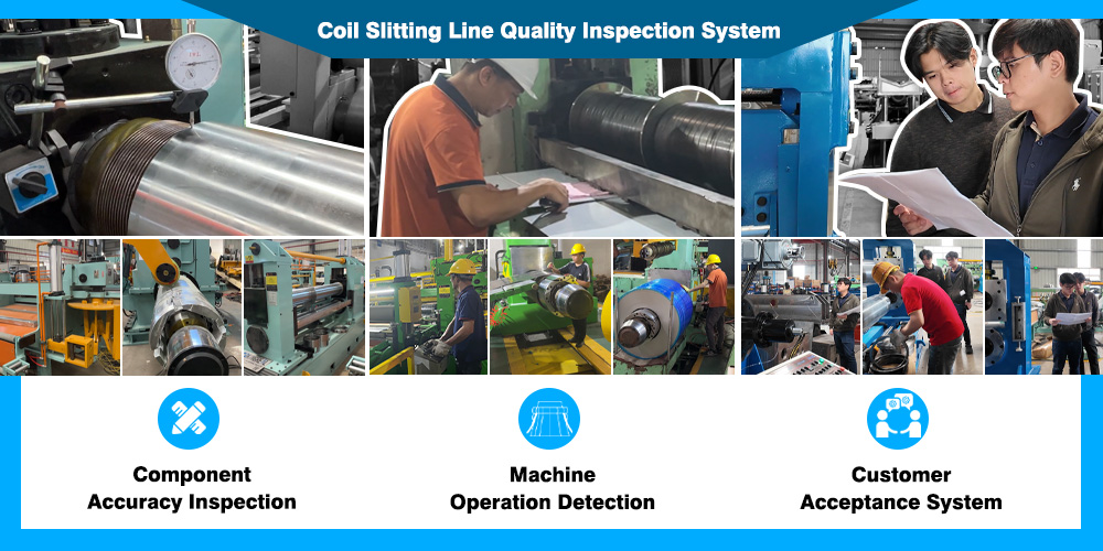 steel coils slitting machine