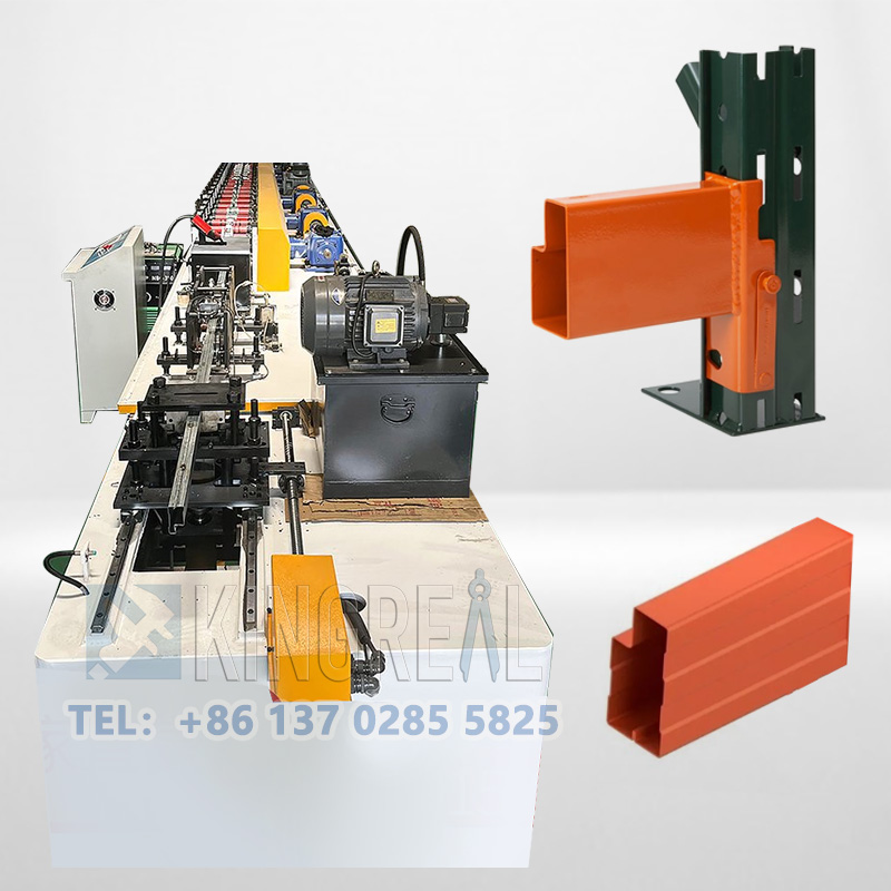 warehouse pallet rack machine