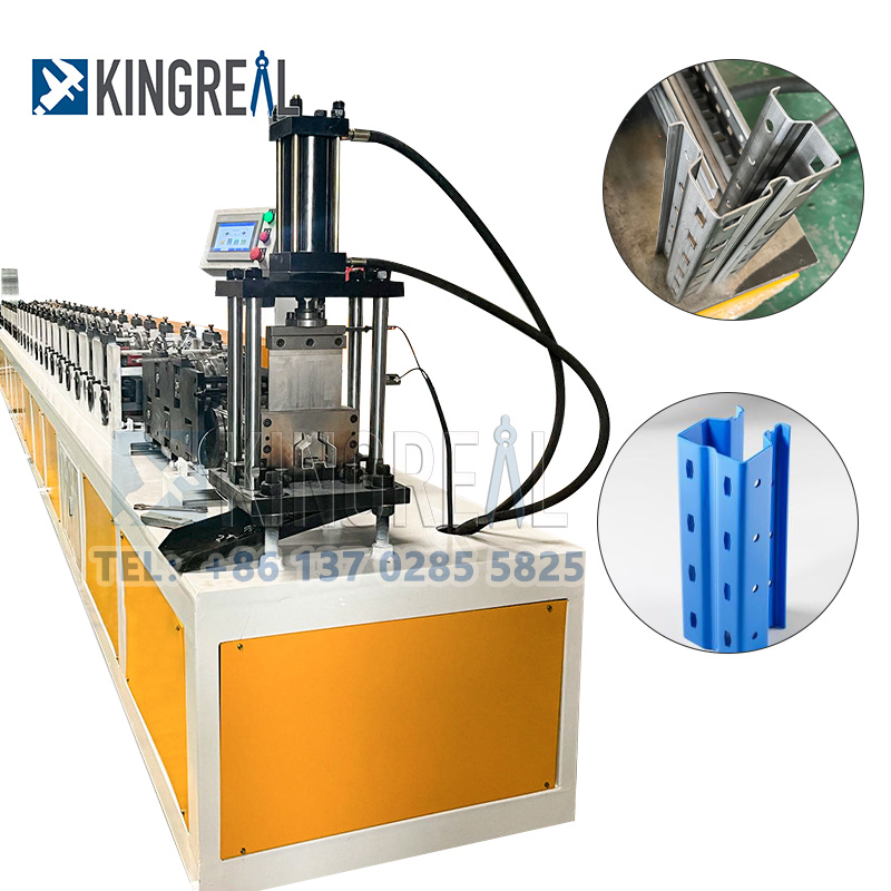 warehouse pallet rack machine