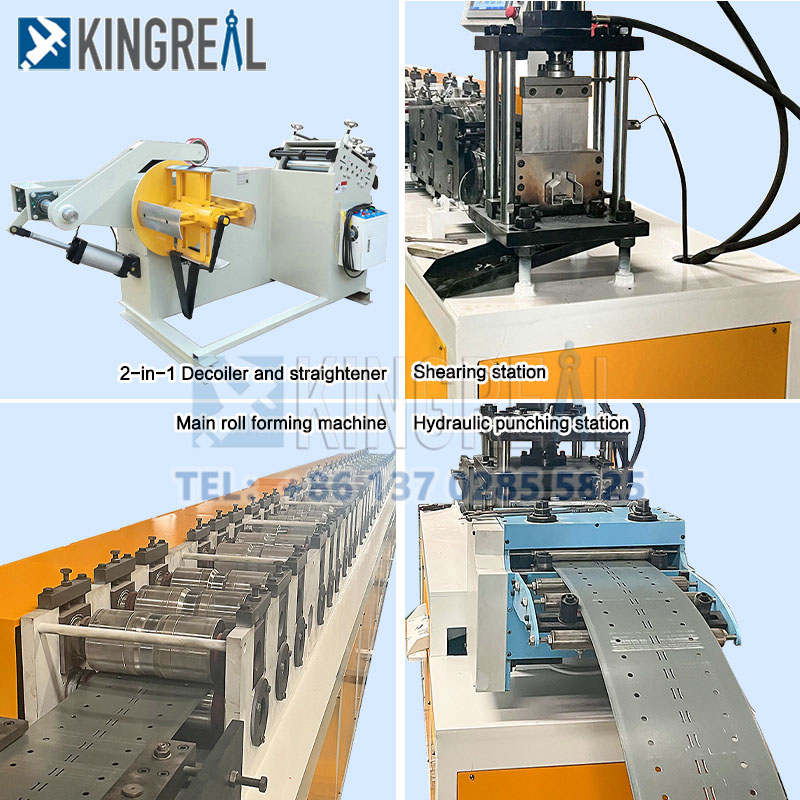 warehouse pallet rack machine
