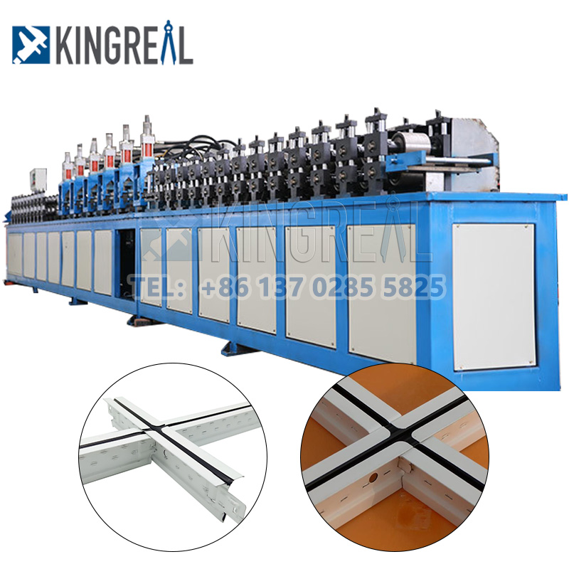 tee grid ceiling production line