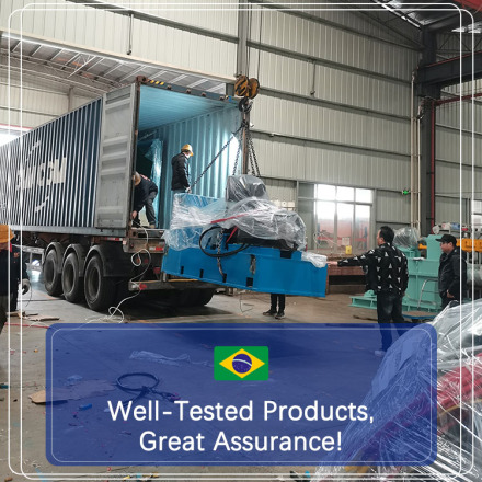 Case: Metal Cut to Length Line Shipped to Brazil