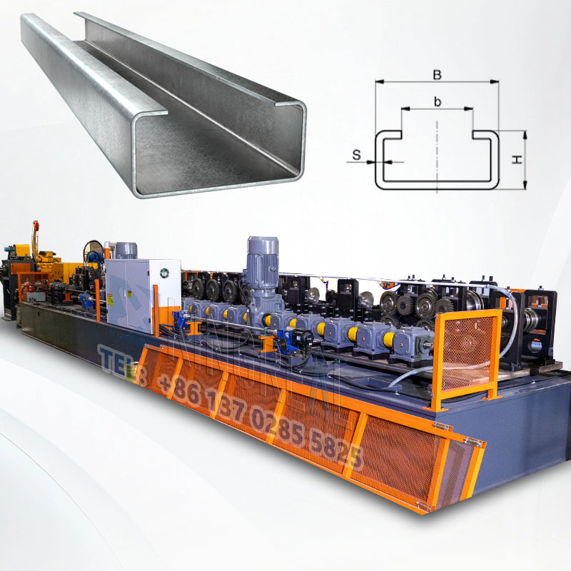 C Purlin Roll Forming Machine