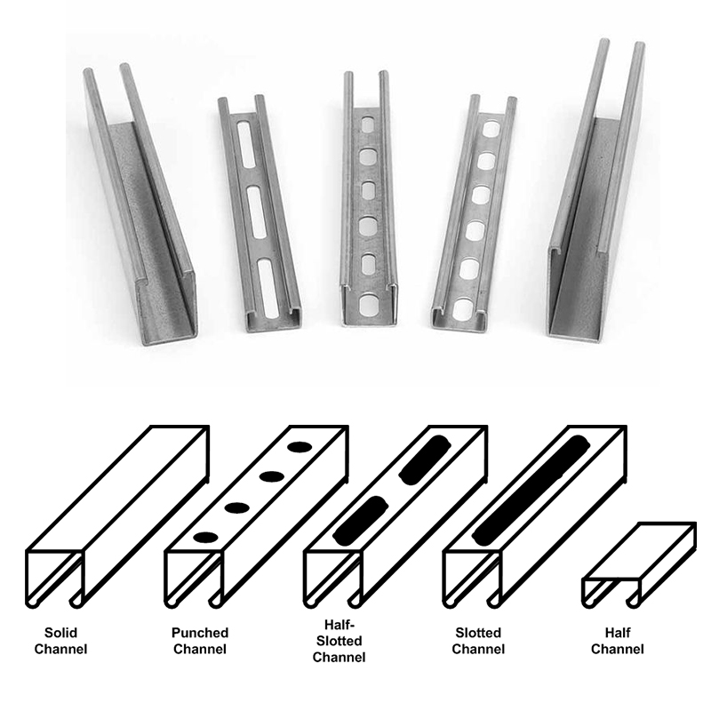 solar mounting strut channel production line