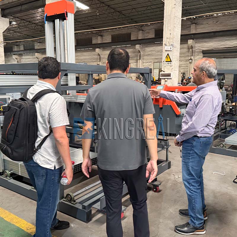 solar mounting strut channel making machine