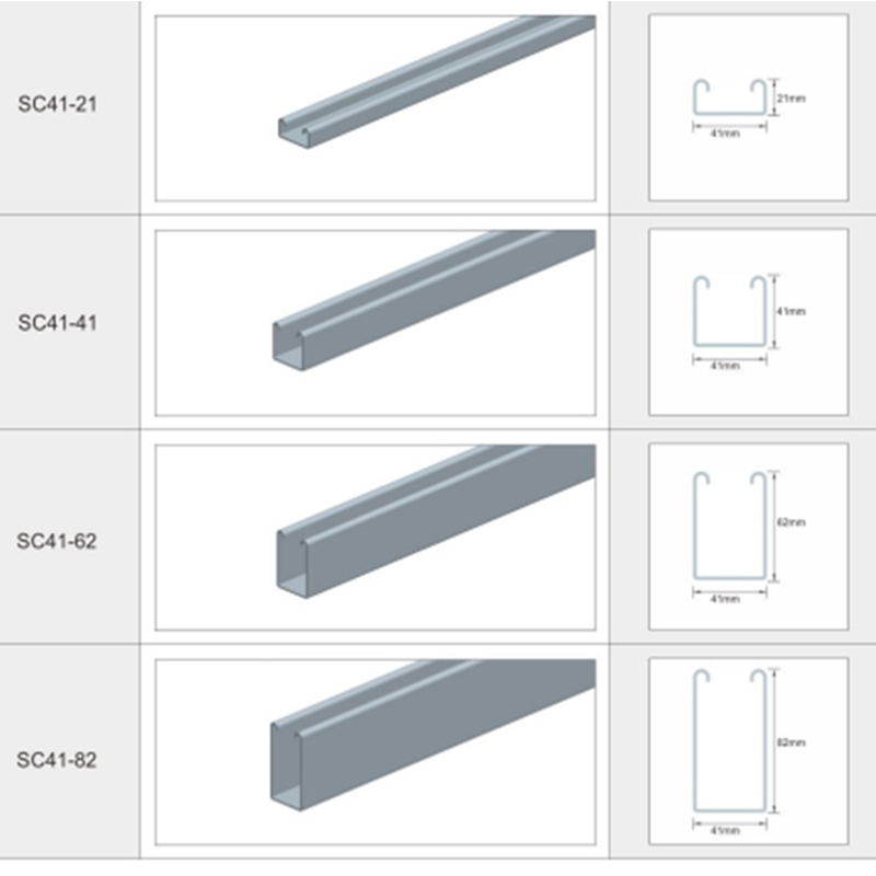 slotted channel framing making machine slotted channel framing making machine