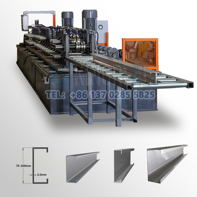 c purlin roll forming machine