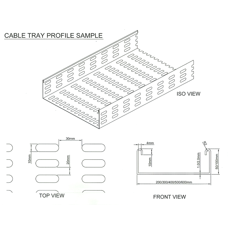cable tray making machine