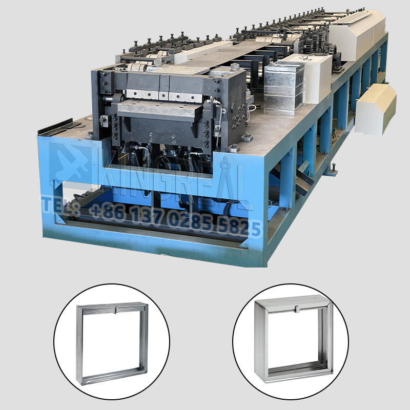 hvac damper frame making machine