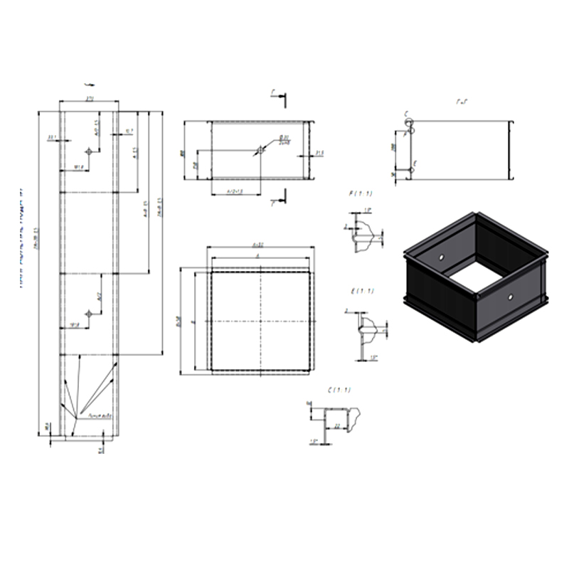 hvac damper frame machine hvac damper frame machine
