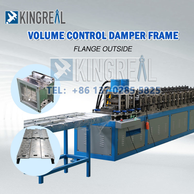 Машина для изготовления рам заслонок ОВКВ