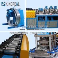 Машина для изготовления рам заслонок ОВКВ