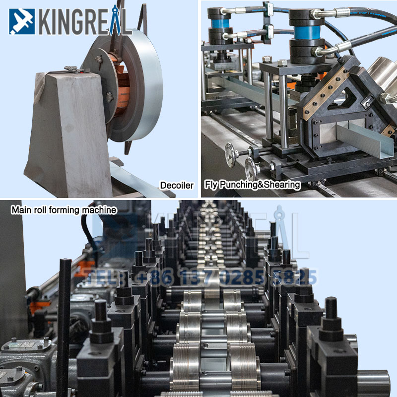 drywall stud and track machine