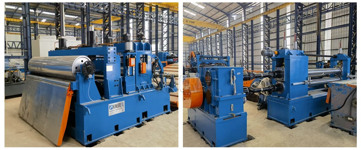 metal cut to length line