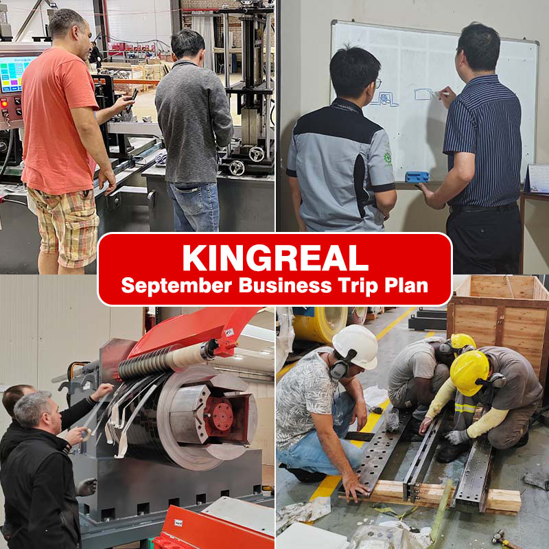 KINGREAL September Business Trip Plan