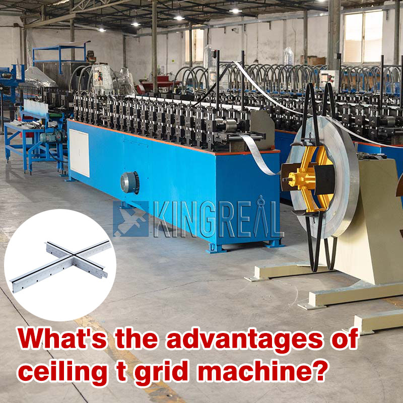 What's the advantages of ceiling t grid machine?