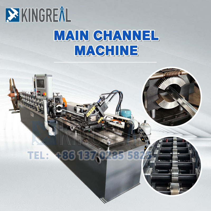 Mesin Pembuat Saluran Langit-Langit Logam