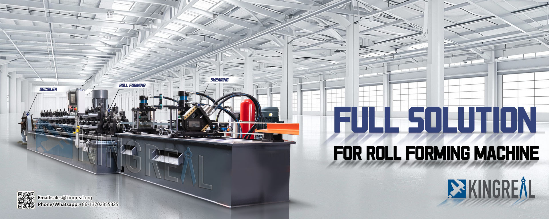 KINGREAL Roll Forming Machine Solution