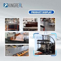 Machine de fabrication de plafonds à bandes linéaires métalliques