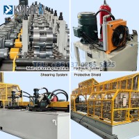 Machines à rouleaux pour goujons et chenilles métalliques à grande vitesse