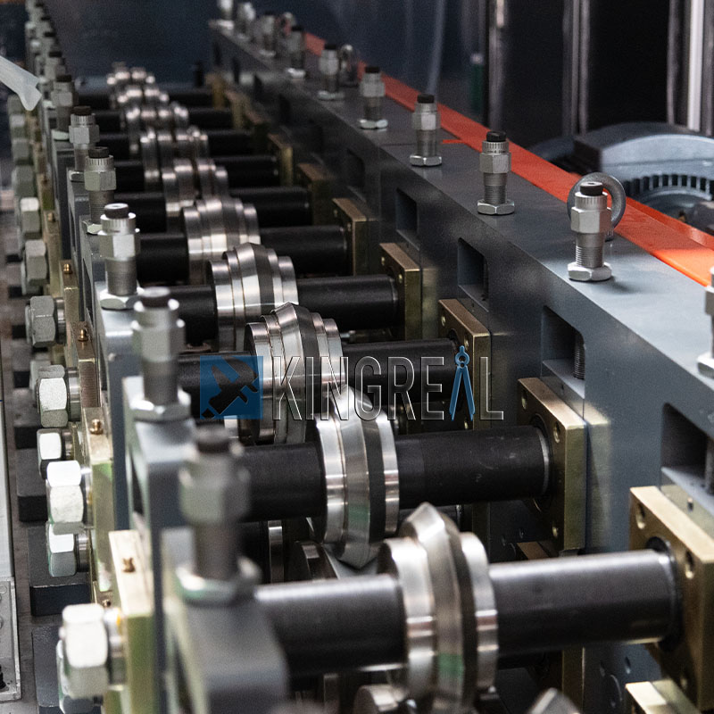 wall angle channel making machine