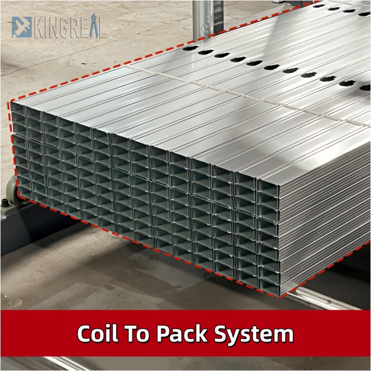 Producing Drywall Profiles: The Coil To Pack System