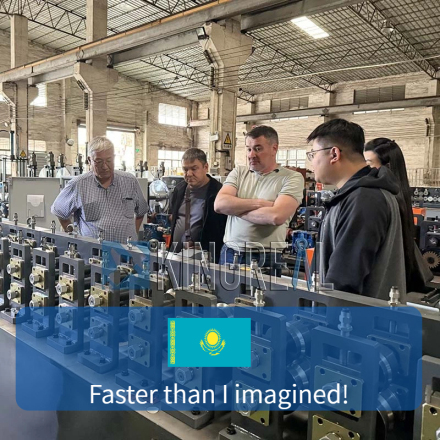 Lini Produksi Profil Papan Gipsum CASE