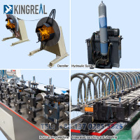 Máquina de perfilagem de forro com perfil T