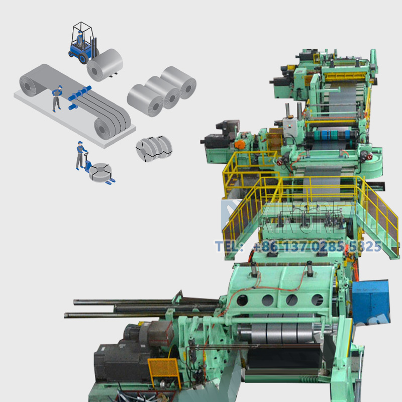 coil slitting machine coil slitting machine