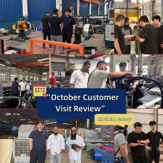 Avaliação da visita do cliente em outubro: Fábrica KINGREAL