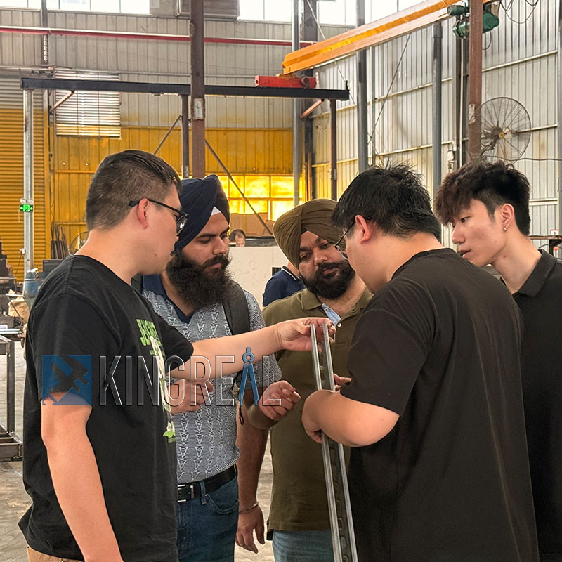 stud and track machine