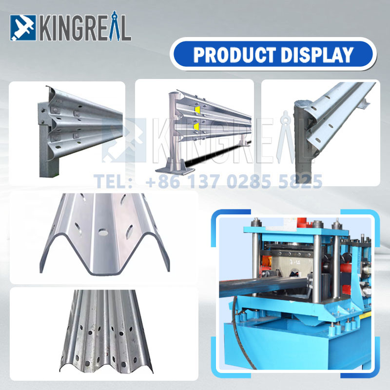 Highway Guardrail Roll Forming Machine
