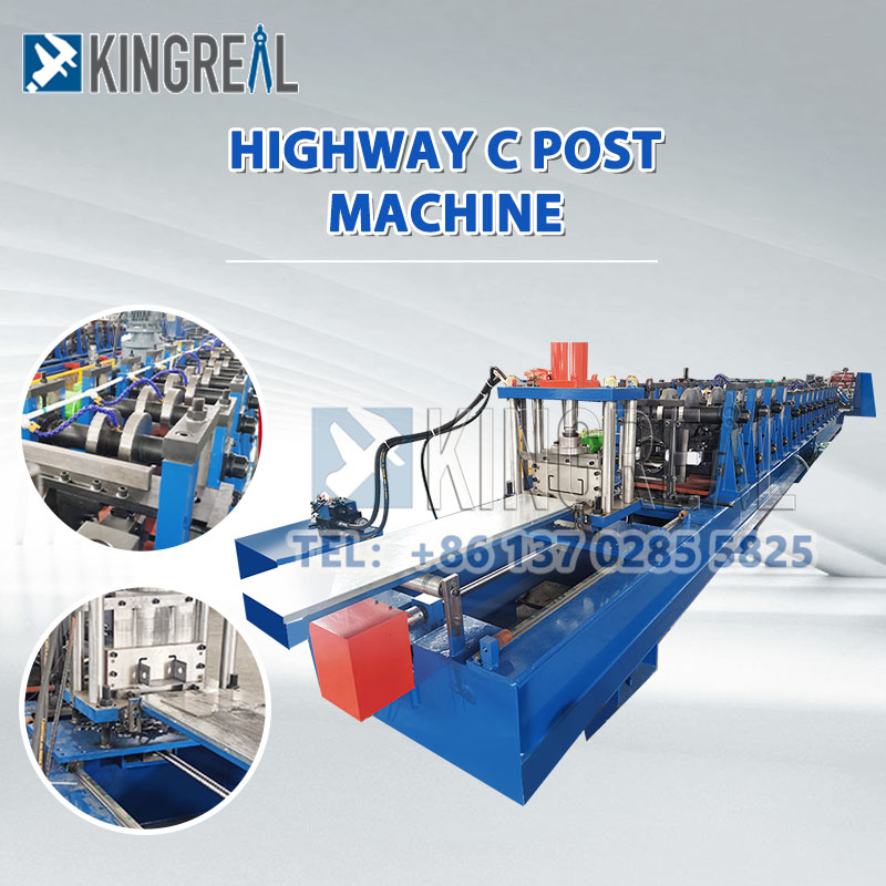 C Post Roll Forming Machine
