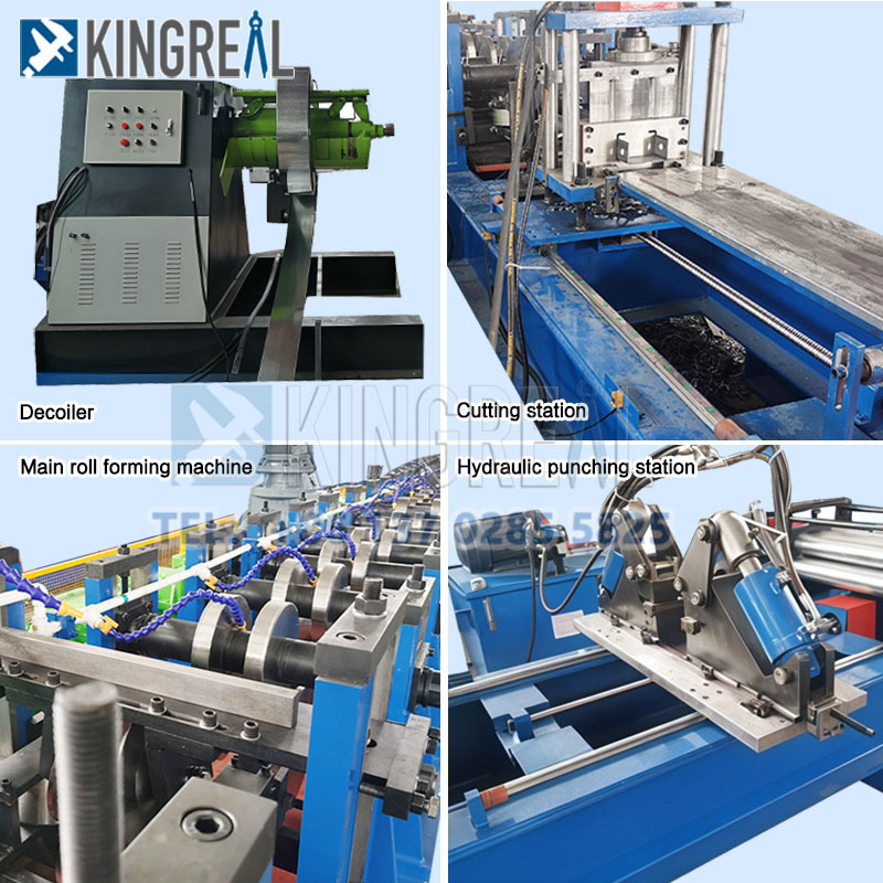 C Post Roll Forming Machine